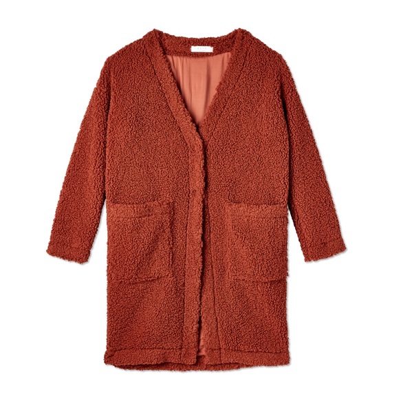 NWT Fauna Coat Rust ASTR The Label $188 Nordstrom - Picture 7 of 14